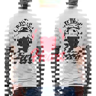 Escucha A Tu Corazón Canción Roxette Con Corazón Manga Larga Camiseta Hombre Estampado Espalda - Regaloses