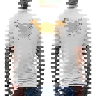 Everybody Want To Be A Cat Pet Cat Lover 長袖tシャツ メンズTシャツ バックプリント - Kawaiitshirt