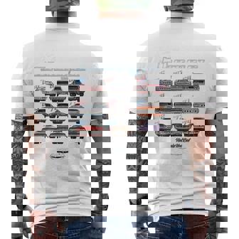 Evolution Charger スーパービー ホットロッド マッスルカー マグナム ウェッジ メンズTシャツ バックプリント - Kawaiitshirt