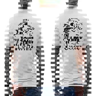 Family Vacation 2025 Beach Matching Family Summer Vacation Men's T-shirt Back Print | Mazezy
