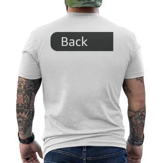 Father's Day Badass Dads Club Badass Daddy Men's T-shirt Back Print - Monsterry