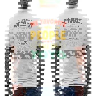 My Favorite People Call Me Yoyo Vintage Men's T-shirt Back Print - Monsterry