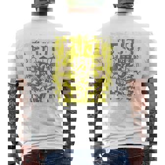 Fuji Rock 25 Emblem Amazon Limited Color Olive メンズTシャツ バックプリント - Kawaiitshirt