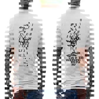 Autism Twas The Tism M Lord Frog Meme Inappropriate Men's T-shirt Back Print | Mazezy