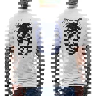 Fantastic Cute Animal Fox Lover Men's T-shirt Back Print - Thegiftio UK