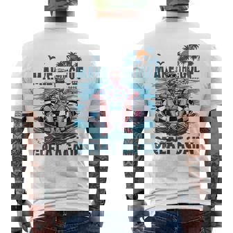 Trump Make The Gulf Great Again Trump Men's T-shirt Back Print - Thegiftio