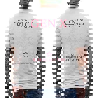 Generation X – Schon Hart Bevor Ihr Weicheier Geboren Wart S T-Shirt mit Rückendruck - Seseable