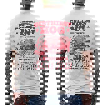 Girthiest Hog At The Minnesota State Fair Vintage Men's T-shirt Back Print | Seseable FR