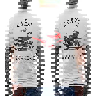 Gpz 900 R オートバイバイカー メンズTシャツ バックプリント - Kawaiitshirt