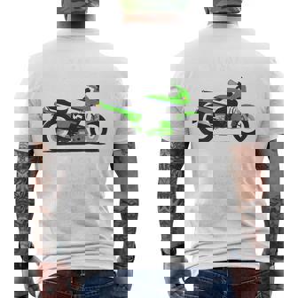 Gpz900r クラシックバイク モーターサイクリスト オートバイ メンズTシャツ バックプリント - Kawaiitshirt