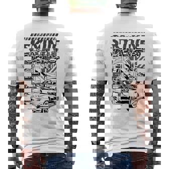 Gt R 34 Jdm ストリートレーシング ドラッグドリフト ヴィンテージ メンズTシャツ バックプリント - Kawaiitshirt