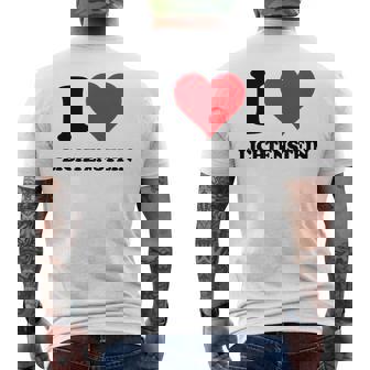 I Heart Lichtenstein Germany Love German Souvenir Item T-shirt imprimé au dos - Cadeauxyz