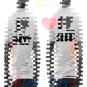 I Hearthoo Japan Love 日本土産 メンズTシャツ バックプリント - Kawaiitshirt