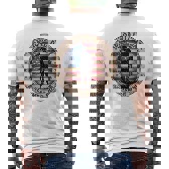 Honor Remember Memorial Day ヴィンテージポピーフラワー 愛国的 長袖tシャツ メンズTシャツ バックプリント - Kawaiitshirt