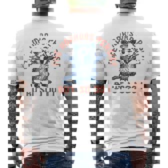 The Horrors Persist But So Do I Men's T-shirt Back Print | Mazezy
