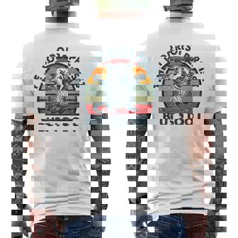 The Horrors Persist But So Do I Men's T-shirt Back Print - Monsterry