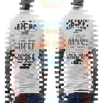 Humour Original Pour Beau Papa Fête Des Pères Homme Citation T-shirt imprimé au dos - Cadeauxyz