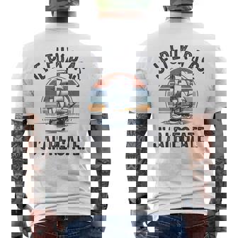 Humour Régate Je Peux Pas J'ai Régate Gris Coupe Classique Léger Col En U Manche À Double Couture Et Ourlet À La Base Pour Amateurs Deoile Et De Régate T-shirt imprimé au dos - Cadeauxyz