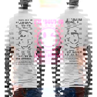 I'm Bout To Have A Good Day Men's T-shirt Back Print | Mazezy