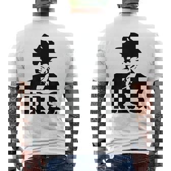 IRS レコード メンズTシャツ バックプリント - Kawaiitshirt