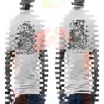 It's Ok To Make Mistakes Be Different Mental Health Kindness Men's T-shirt Back Print | Mazezy