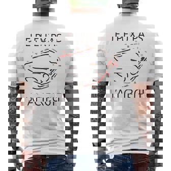 Je Peux Pas J'ai Circuit Humour Pilote De Courseur Circuit T-shirt imprimé au dos - Cadeauxyz