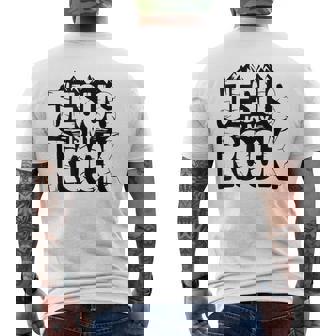 Jésus Biblique Est Mon Chrétien Rock T-shirt imprimé au dos - Cadeauxyz