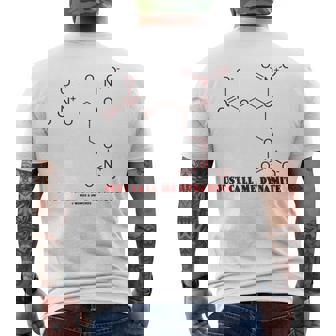 Just Call Me Dynamite ニトログリセリン 化学分子 ユーモア メンズTシャツ バックプリント - Kawaiitshirt