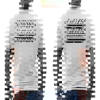 Kenko 写真用語シリーズ 「絞り・シャッタースピード・Iso感度」［ 前面デザイン］ メンズTシャツ バックプリント - Kawaiitshirt