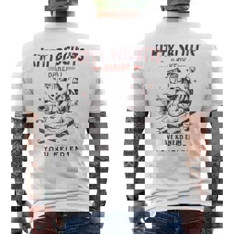 Kitty Biscuits Bakery Men's T-shirt Back Print | Mazezy