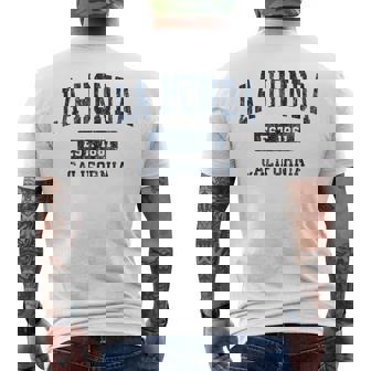 La Honda カリフォルニア Ca ビンテージ アスレチック スポーツデザイン メンズTシャツ バックプリント - Kawaiitshirt