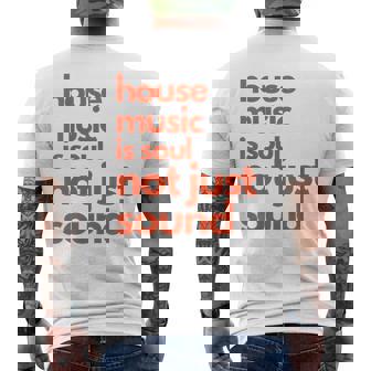 La House Music C'est De Laoul Paseulement Duon T-shirt imprimé au dos - Cadeauxyz