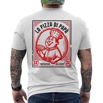 La Pizza Di Papà T-Shirt mit Rückendruck - Geschenkecke