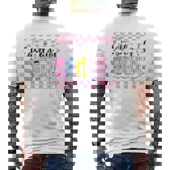 Last Day Of School Coquette Bow School's Out For Summer Men's T-shirt Back Print - Monsterry