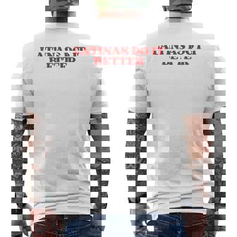 Latinas Do It Better Y2k Aesthetic メンズTシャツ バックプリント - Kawaiitshirt