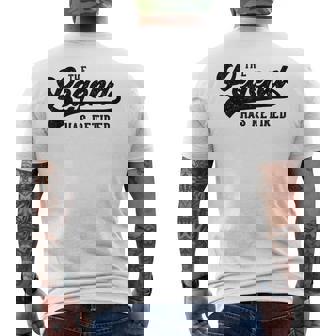 The Legend Has Retired Retirement Classic Men's T-shirt Back Print - Thegiftio