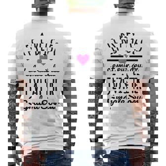 Les Bêtises C' Est Mieux À Deux Humour Future Grandeoeur T-shirt imprimé au dos - Cadeauxyz