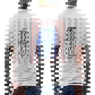 Les Sardines Fisherman Aesthetic Coastal Sardine Tinned Fish Men's T-shirt Back Print | Mazezy