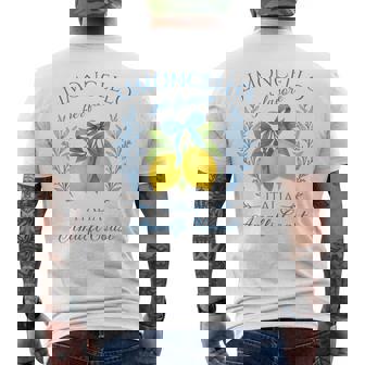 Limoncello Per Favore レモン 夏 イタリア メンズTシャツ バックプリント - Kawaiitshirt