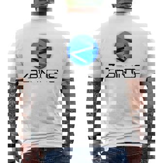 Linux Zorin Os タグラインとロゴ入り オープンソースos メンズTシャツ バックプリント - Kawaiitshirt