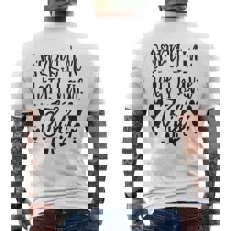 Loiento Llego Tarde Tengo Hijos Madre Familia Madre Camiseta Hombre Estampado Espalda - Regaloses