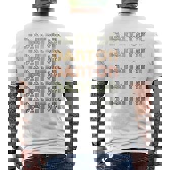 Love Heart Danton グランジ ビンテージスタイル ブラック ダントン 長袖tシャツ メンズTシャツ バックプリント - Kawaiitshirt