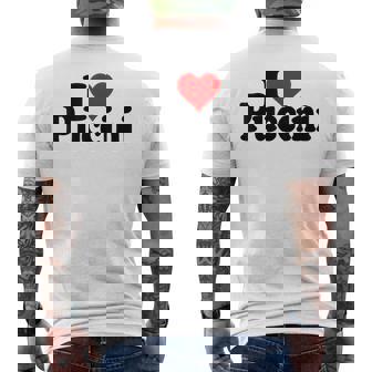 I Love Heart Puccini Giacomo Opéra T-shirt imprimé au dos - Cadeauxyz