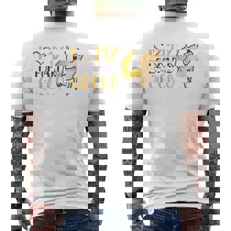 I Love My Leopard Gecko トカゲ ヒョウ ヤモリ 爬虫類 メンズTシャツ バックプリント - Kawaiitshirt