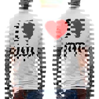 I Love You Papa T Cool Happy Father's Day Best Daddy メンズTシャツ バックプリント - Kawaiitshirt