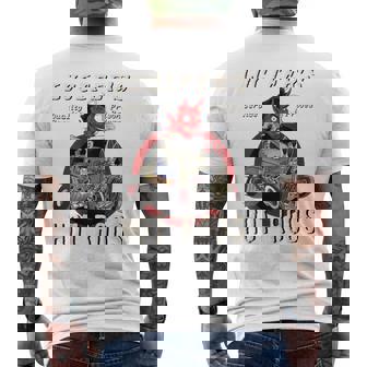 Lucifer's Hot Rodhop ロカビリー Prison Price ラットロッド メンズTシャツ バックプリント - Kawaiitshirt