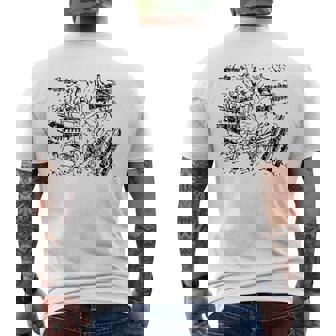 Mahler Compositore Direttore D'orchestra Musica Classica T-shirt da uomo con stampa posteriore - Novitaregali