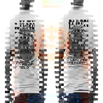 Melanin Cowgirls African Melanin Cowgirl Swag Black History Men's T-shirt Back Print - Thegiftio