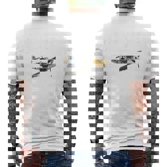 Messerschmitt Bf 109 Ww2 De Avión De Combate Camiseta Hombre Estampado Espalda - Regaloses