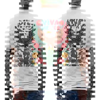 Mexican Independence Day Eagle Viva Mexico Men's T-shirt Back Print - Monsterry